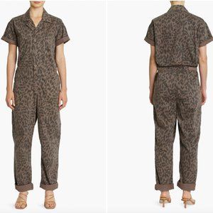 Pistola Grover Animal Print Field Suit Jumpsuit